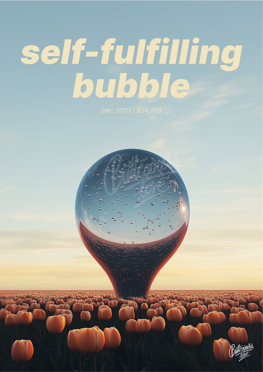 "a 'speculative self-fulfilling bubble" — Nouriel Roubini, 2020