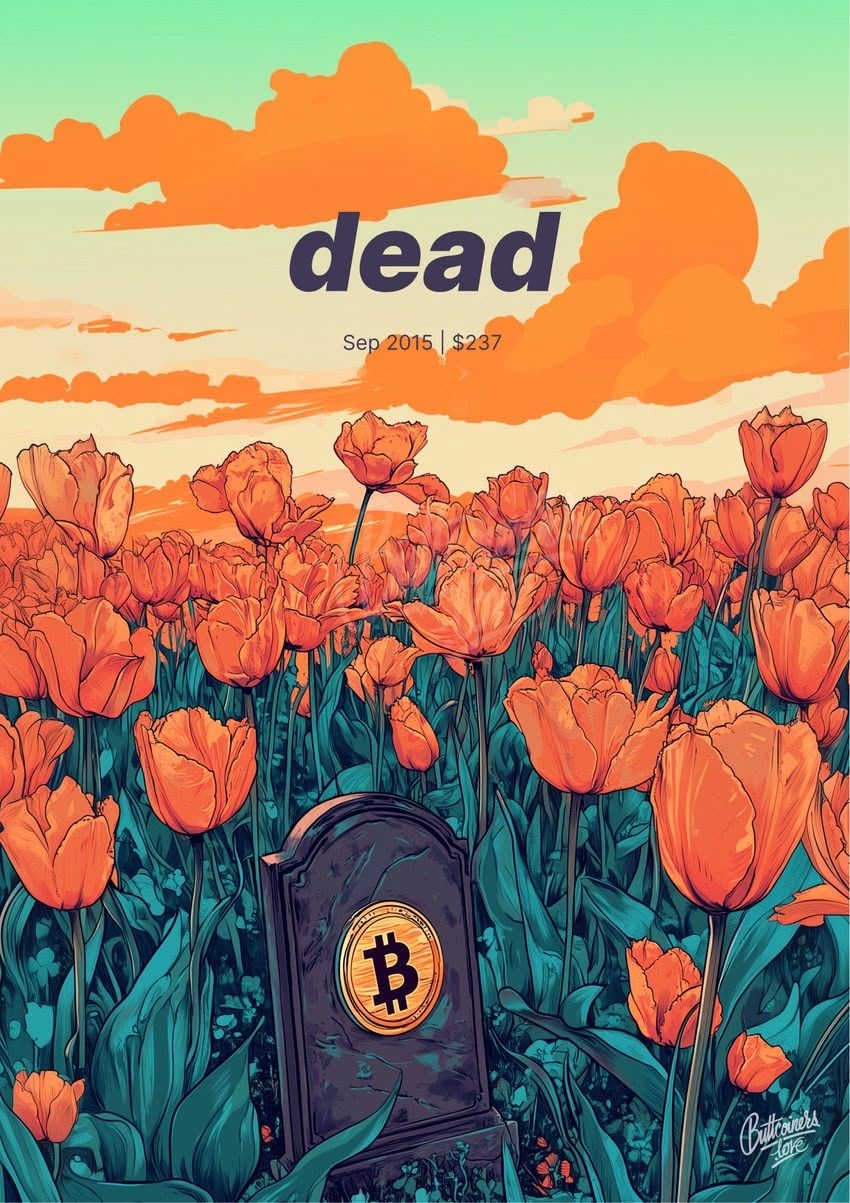 "dead" — Pascal Bouvier, 2015