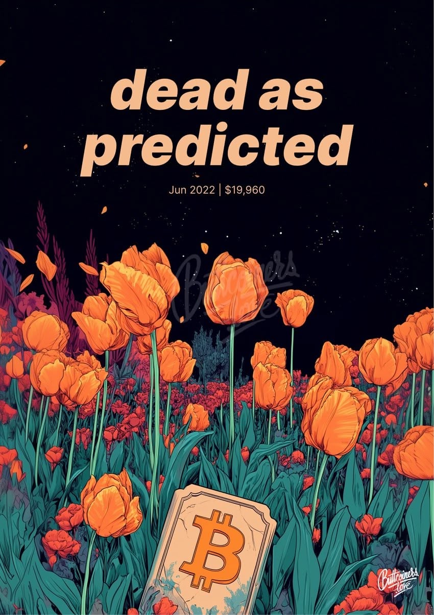 "Dead as predicted" — Kevin George, 2022
