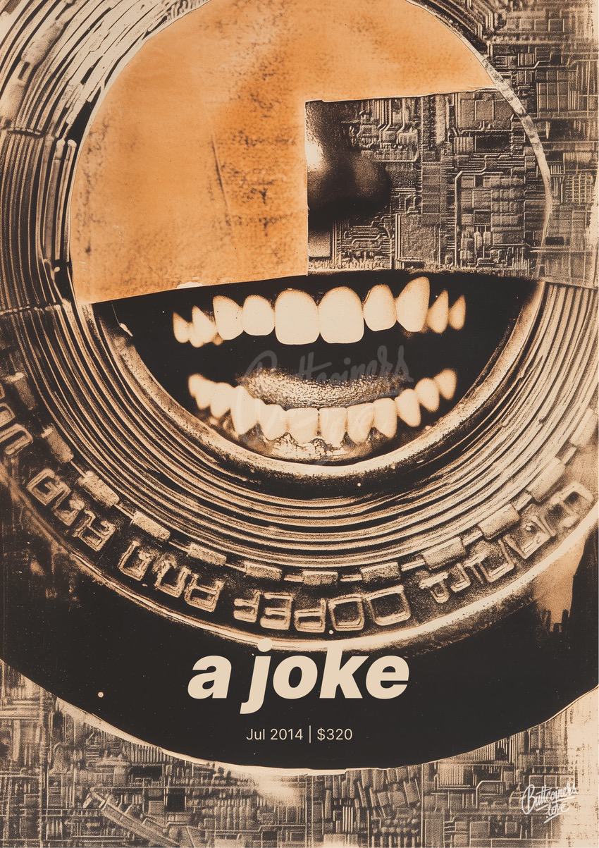 "a joke" — John Q. Public, 2014