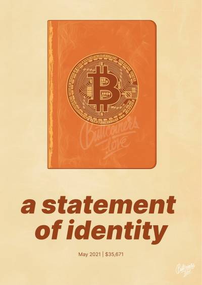 Josh Williams wrong Bitcoin prediction poster