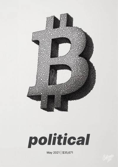 Josh Williams wrong Bitcoin prediction poster