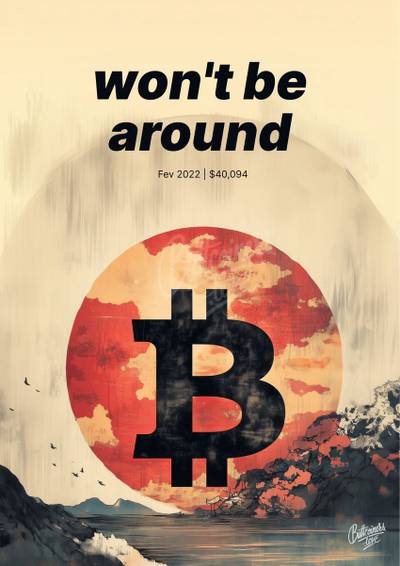 Peter Schiff wrong Bitcoin prediction poster