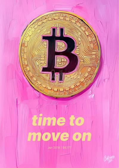Jordan Belfort wrong Bitcoin prediction poster