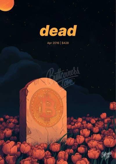 Taavet Hinrikus wrong Bitcoin prediction poster