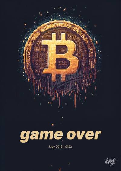 Stanislas Jourdan wrong Bitcoin prediction poster