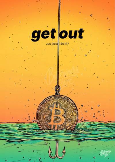 Jordan Belfort wrong Bitcoin prediction poster
