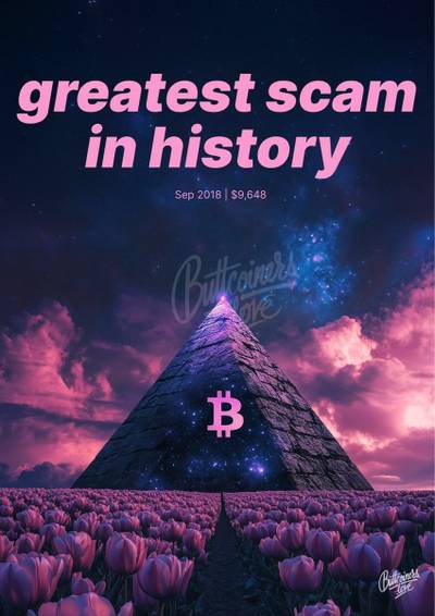 Bill Harris wrong Bitcoin prediction poster