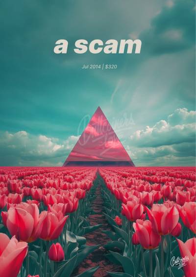 John Q. Public wrong Bitcoin prediction poster