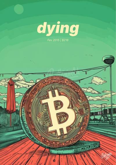 Robert Nielsen wrong Bitcoin prediction poster
