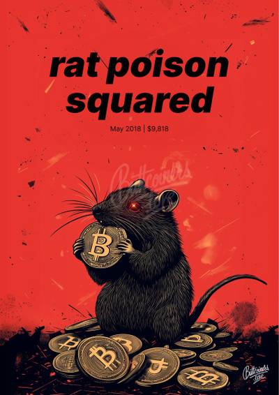 Warren Buffett wrong Bitcoin prediction poster