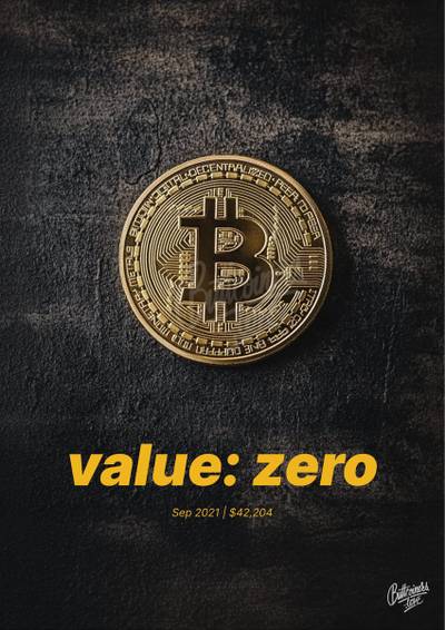 Steve Hanke wrong Bitcoin prediction poster