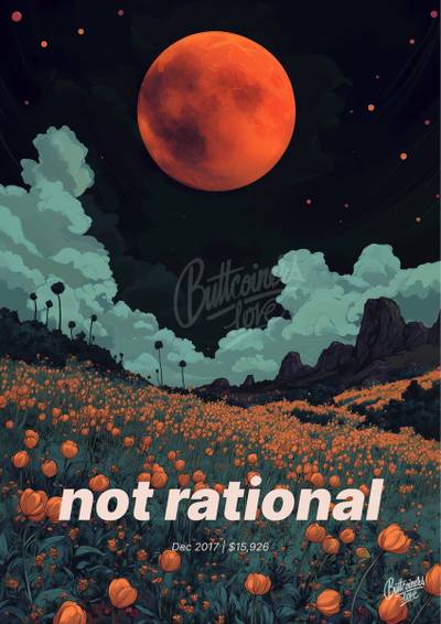 Alan Greenspan wrong Bitcoin prediction poster