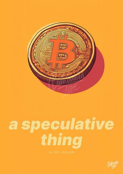Nassim Taleb wrong Bitcoin prediction poster